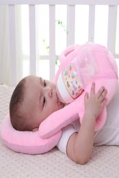 Infant Baby Bottle Rack Hand Bottle Holder Cotton Baby Feeding Learning Nursing Pillow Feeding Cushion5937775