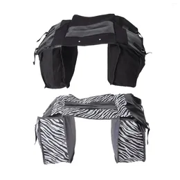 Storage Bags Bike Rear Seat Carrier Pack Bag Convenient Polyester Easy To Disassemble Large Capacity Portable For Outdoor