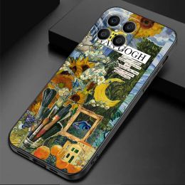 Phone Case For Honour X8 X8a X9a X7 X6a X6 8X 90 Pro Magic4 Pro Magic5 Lite Soft Cases Coque Cover Van Gogh