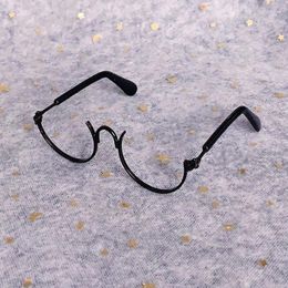 Decorative Plates Half Frame Glasses Chain Semi-rimless Underframe 20cm 1/3 Bjd Doll 8.5cm /6cm Width 3.35 /2.36Inch Mini Toy Facial