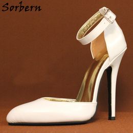 Sorbern 14cm Mature High Heels Pumps Women Stilettos Party Night Club Footwear OL Pumps Two-Piece Custom Colour