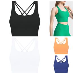 women designer crop top summer sports tank top Breathable slimming yoga suit top