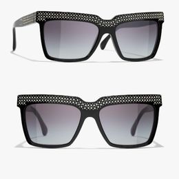 Womens designer square cats eye sunglasses with acetate frame inlaid with diamond C9119 high end and elegant womens luxurious sunglasses UV400