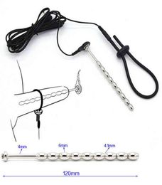 Electric Shock SM Toys Electro Urethral Catheter Stimulate Nipple Clip Pulse Kit Anal Vibrator Adult Sex Toys For Women Men7092594