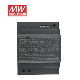 Mean well 12V 15V 24V 48V 85-264V AC to DC Ultra slim step shape DIN Rail Switching Power Supply HDR-100-12N HDR-100-24N