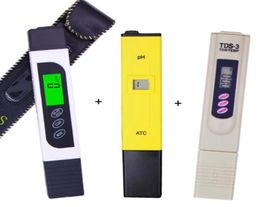 New LCD display EC TDS meter with backlight ph tester ATC tds monitor ppm Stick Water Purity water quality test8041567