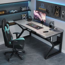Modern Fiberboard Gaming Tables for Office Desktop Study Reading Desk Light Luxury Simple Design Computer Desks for Living Room