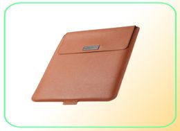 Laptop case Sleeve Bag For Macbook Air 11 12 13 Pro 15 Handbag 133quot154quot 156quot inch PU Leather Notebook Cover Dell1858533