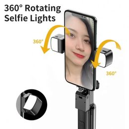 2024 MT-44 estendere il treppiede per i treppiedi Vlog con fotocamera per smartphone con supporto a vite 1/4 a vite per microfono Trippiede LED LEGO