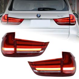 LED Tail Lights Upgrade for BMW X5 F15 20 14-20 18 Rear Brake Driving Reverse Lamp Turn Signal Light