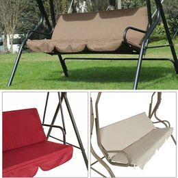 Swing Chair Cover Outdoor Garden Swing Chair Waterproof Dustproof Protector Seat Cover, Red