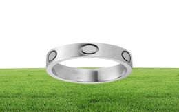 High Quality Designer Design Titanium Steel Couple Band Rings for Men and Women Men039s Promise Wedding Rings Holiday Gifts5415638