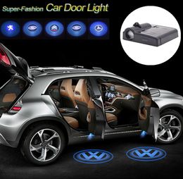 4PCS Cooleeon Wireless Car Brands Logo 3D Laser Projector Bulb Car Door Light Welcome Lamp Auto Courtesy LED Decoration Lights4071605