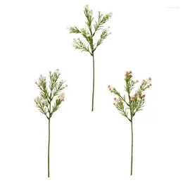 Decorative Flowers 10pcs Exquisites Florals Display Artificial Gypsophila Branch For Weddings Party