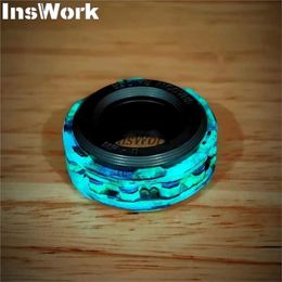 Decompression Toy ACEdc Green Luminous Shadow Raider Fidget Ring Magnetic Rings Fidget Toys Limited To 50pcs 240413