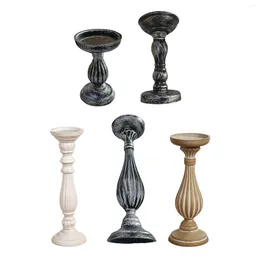 Candle Holders Holder Candlestick Stand Po Props Decoration Craft Plinth Base Roman