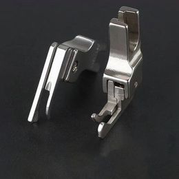 2PCS NR-31S NL-31S Right Left Stitch in Ditch Guide Presser Foot For Pack Waist Hidden Industrial Lockstitch Sewing Accessories