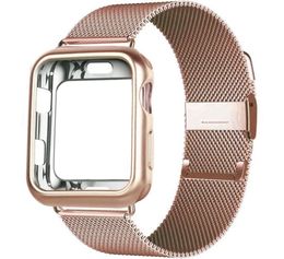 Strap for Watch band 49mm 45mm 41mm 44mm 40mm Magnetic loop stainless steel Metal bracelet iWatch 8 7 6 band2246562