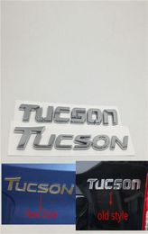 For Hyundai Tucson Rear Trunk Tailgate Emblem Badge Logo Nameplate Chrome Stickers6817883