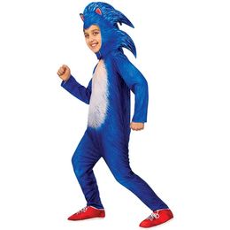 Game Sonic Kids Cosplay Costumes Sonic Hedgehog Boys Girls Bodysuit Children Jumpsuit with Headgear Suit Halloween Party Gift