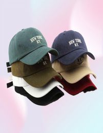 SLECKTON Cotton Baseball Cap for Women and Men Fashion NEW YORK Embroidery Hat Casual Snapback Hats Summer Sun Caps Unisex AA220309210249