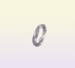 wholesale new Fine Jewellery 925 Silver Rings with Women Wedding & Party Clear Fashion Rings CZ Bow Ring Fit woman ring1692928