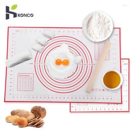 Baking Tools Konco Mats Liners Silicone Pizza Dough Non-Stick Maker Holder Pastry Kitchen Gadgets Cooking Utensils Bakeware