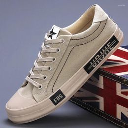 Casual Shoes 2024 Men's Breathable Canvas Korean Version Trend Board Students Sneakers Sport For Men