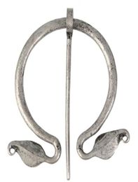 Penannular Viking Brooch Cloak Pin Mediaeval Clasp Viking Jewellery Norse Jewellery Shawl Accessories GB5439469309