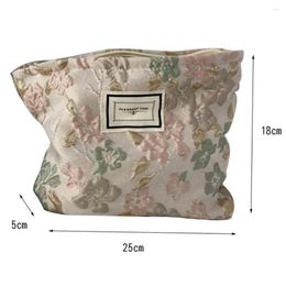 Storage Bags Coin Purse French Style Anti-fade Space-saving Versatile Comb Change Makeup Pouch Clutch Bag Bathroom Accessories