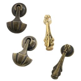 1pcs Bronze Kitchen Cabinet Knobs and Handles Dresser Cupboard Door Metal Pendant Knob Retro Furniture Pulls cabinet handles