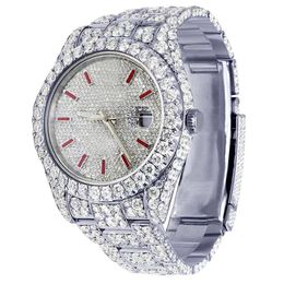Luxury Looking Fully Watch Iced Out For Men woman Top craftsmanship Unique And Expensive Mosang diamond 1 1 5A Watchs For Hip Hop Industrial luxurious 3996