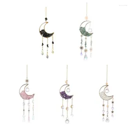 Decorative Figurines Durable Stone Pendant Decoration Delicate Curtain Hangings Decor Crystal For Indoor Outdoor Birthday Party Drop
