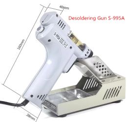 Gun Desoldering Gun Electric Absorb Gun S995a Electric Vacuum Desoldering Pump Solder Sucker Gun 220v 100w Desolder Gun