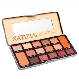 Shadow Febble 16 Natural Nude Basic and Pro Makeup Contour Eyeshadow Palette,with Matte and Shimmer