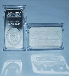 5PCSLOT American Precious Metals Exchange APMEX 1 oz 999 plated Silver Bar2339873