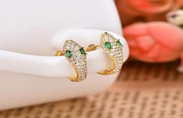 1 Pair Small Hoop Earrings Women CZ Earring Dainty Gold Silver Colour Rose Jewellery Aretes Huggie Trendy Hoops Tiny Earing 2009249455303