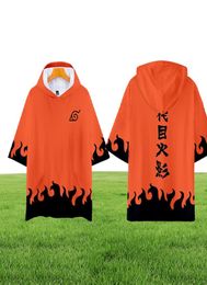 3D Harajuku Hooded Shirts Boys and Girls Cartoon Print T shirts 2019 Uzumaki Cosplay T-shirts Short Sleeve Clothes5409095