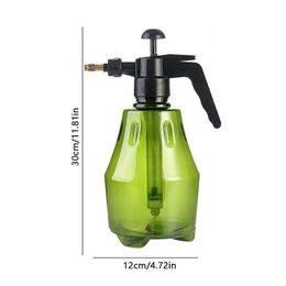 1.5L New Hand Pressure Sprayer Manual Garden Hand Pressurised Foam Water Sprayer Car Wash Manual Snow Foam Lance Nozzle