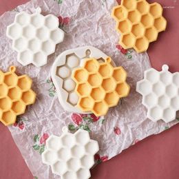 Baking Moulds 1PCS DIY Honeycomb Cakes Moulds Silicone Mould Fondant Cake Chocolate Soap Candy Biscuit Sugar Kitchen Accessories