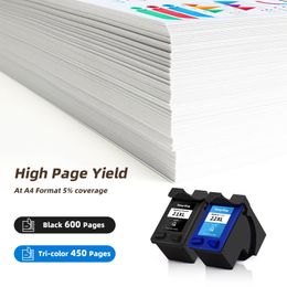 Compatible For HP 21 22 For HP 21 XL 22 XL Ink Cartridge For HP21 Deskjet F2180 F2200 F2280 F4180 F300 F380 380 D2300 Printer