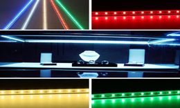 6XHard LED Strip Underwater Light Waterproof IP68 5630SMD Cool Warm White Rigid Bar 36LEDs 05 Metre Lighting Strips With 7 Colour 5314397