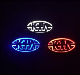 Car Styling 119cm62cm 5D Rear Badge Bulb Emblem Logo led Light Sticker Lamp For KIA K5SorentoSoulForteCeratoSportageRIO4488951