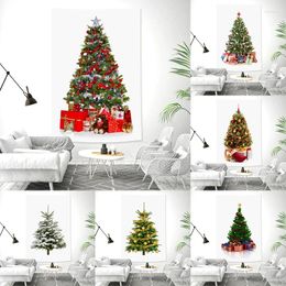 Tapestries Christmas Tree Tapestry Wall Art Decoration Hanging Suitable For Dormitory Bedroom Room Living Home