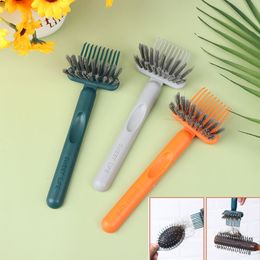 Comb Cleaner Delicate Cleaning Removable Hair Brush Comb Cleaner Plastic Handle