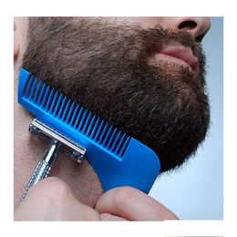Hair Trimmer Beard Bro S Sha Styling Man Gentleman Trim Template Cut Molding Clipper Modelling2264008 Drop Delivery Products Care Tool Dhwa5