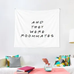 Tapestries And They Were Roommates Tapestry Wall Decoration Items For Home Bedroom Decor