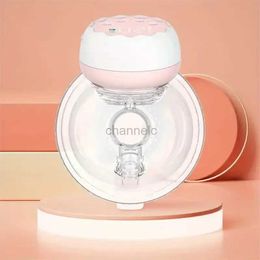 Breastpumps Portable and Wearable Intelligent Electric Breast Pump Fully Automatic Breast Pump USB Charging Comfortable Breastfeeding 240413