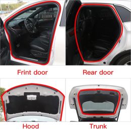 1Pcs 5M L Shape Seal Strip Car Door Hood Trunk Trim Edge Moulding Rubber Weatherstrip Weatherstrip Trim Edge Fast delivery