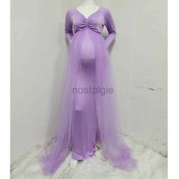Maternity Dresses Stretchy Long Lace Maternity Dress Pregnant Women Photography Costume Maxi Dress Pregnancy Shower Party Photo Gown 24412